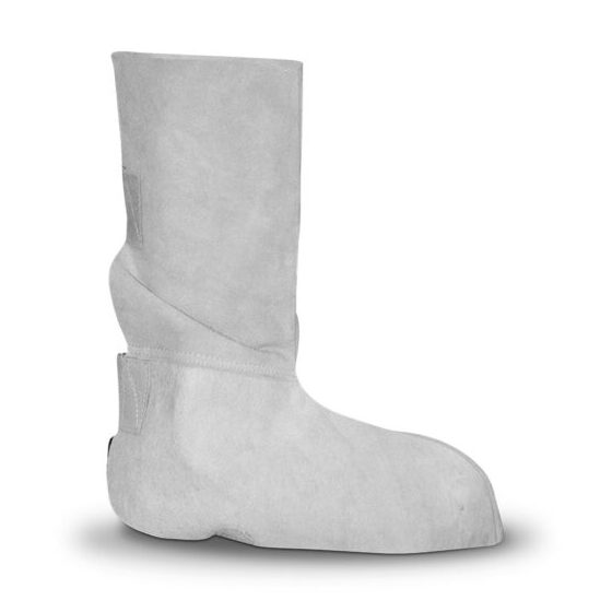 Polaina De Descarne Soldador Con Velcro Kevlar 1